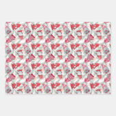 Winterweihnachtsgnomes Geschenkpapier Set (Vorderseite 2)