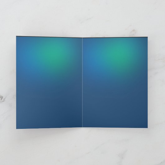 Winterweihnachtskarte Karte (Innenseite)