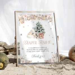 Winterweihnachtskletter Poster