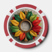 "Winterweihnachtsverzauberung" Pokerchips (Rückseite)