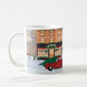 Winterweihnachtszene Kaffeetasse (Links)