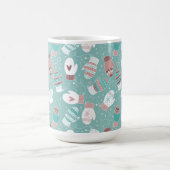 Winterweihnachtszittern im Minz Kaffeetasse (Mittel)