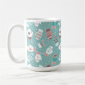 Winterweihnachtszittern im Minz Kaffeetasse (Links)