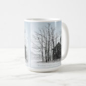 Winterweisheit Kaffeetasse (VorderseiteRechts)
