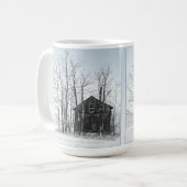 Winterweisheit Kaffeetasse (Vorderseite Links)