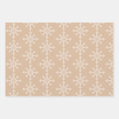 Winterweiß und Kraft Urlaubsangebot Geschenkpapier Set (Vorderseite 3)