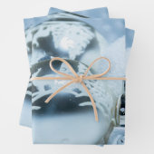 Winterweiße Dekoration. Christmas. Geschenkpapier Set (Beispiel)