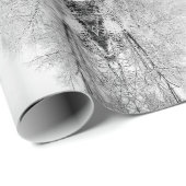 Winterweiße Geschenkpapier (Rolleneckpunkt)