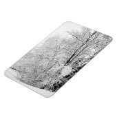 Winterweiße Magnet (Linke Seite)