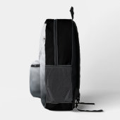 Winterweiße Schneeauwl Bedruckter Rucksack (Rechts)