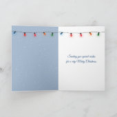 Winterweißsonne zu Weihnachten (Innenseite)