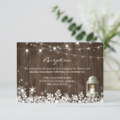 Winterwetterlicht - Details zum Empfang Begleitkarte (Stehend Vorderseite)