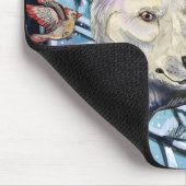 Winterwinde Eisbär~mousepad Mousepad (Ecke)