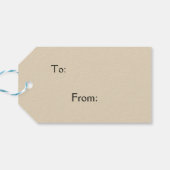 Winterwinde Polarbear Geschenkanhänger (Rückseite Horizontal)