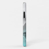 WinterWolf Mit Monogramm Case-Mate iPhone Hülle (Hinten/Rechts)