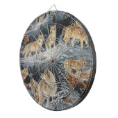 Winterwölfe Dartscheibe (Vorderseite rechts)