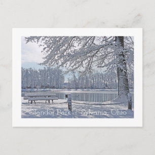 WINTERWONDERLAND/ÄLTERER PARK/SYLVANIA, POSTEN VON POSTKARTE