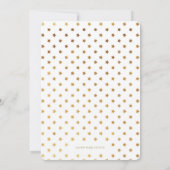 Winterwonderland Einladung zum Geburtstag (Rückseite)