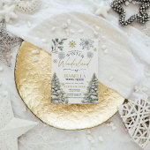 Winterwonderland Einladung zum Geburtstag