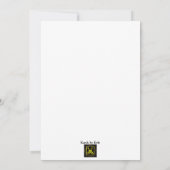 Winterwonderland Einladungen (Rückseite)