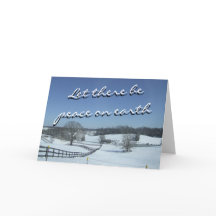 Winterwonderland Grußkarte