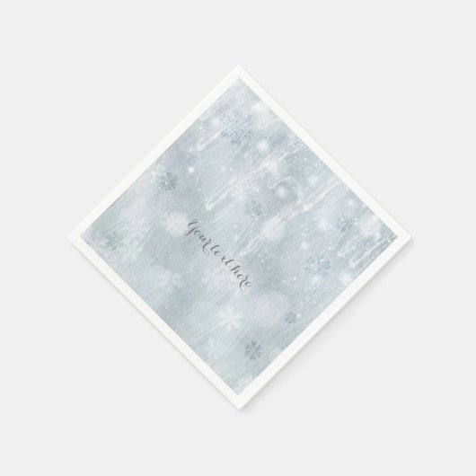 Winterwonderland Party Serviette (Ecke)