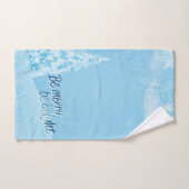 Winterwonderland, Pine Tree Urlaub Badhandtuch Set (Handtuch)