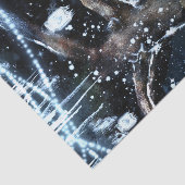 Winterwonderland Rustikale Tremlichter Mason Jars Seidenpapier (Ausschnitt)