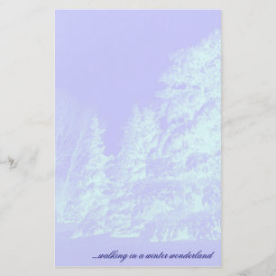 Winterwonderland Stationery Briefpapier