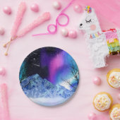 Winterwonderlights Papierplatte Pappteller (Party)