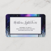 Winterwondern Business Card Visitenkarte (Vorderseite)