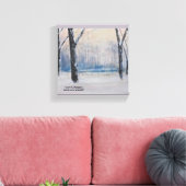 "WINTERWOODS" LEINWANDDRUCK (Insitu (Wohnzimmer))