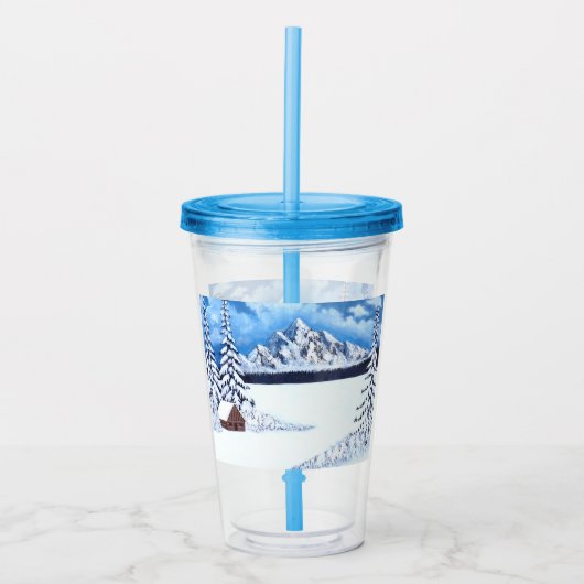 Winterwunder Acryltrinkbecher (Vorderseite)