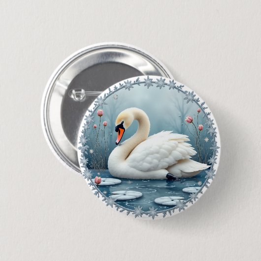Winterwunder Button (Vorne & Hinten)