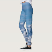 Winterwunder der Natur Kunst Leggings (Links)
