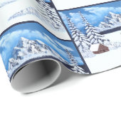 Winterwunder Geschenkpapier (Rolleneckpunkt)