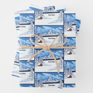 Winterwunder Geschenkpapier Set