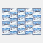 Winterwunder Geschenkpapier Set (Vorderseite)