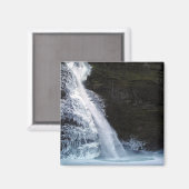 Winterwunder im Horsetail Falls Magnet (Vorderseite/Rückseite)