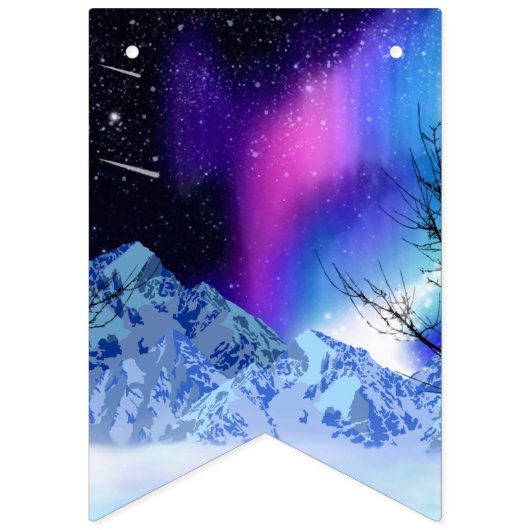 Winterwunder Jagdfahnen Wimpelkette (Erste Fahne)