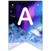 Winterwunder Jagdfahnen Wimpelkette (Dritte Fahne)