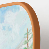 Winterwunder mit Text Pickleball Schläger (Linke Seite)