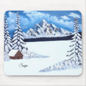 Winterwunder Mousepad (Vorne)