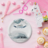 Winterwunder-Papier Pappteller (Party)