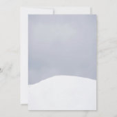 Winterwunder-Party Einladung (Rückseite)