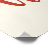 Winterwunder Saisonposter Poster (Ecke)