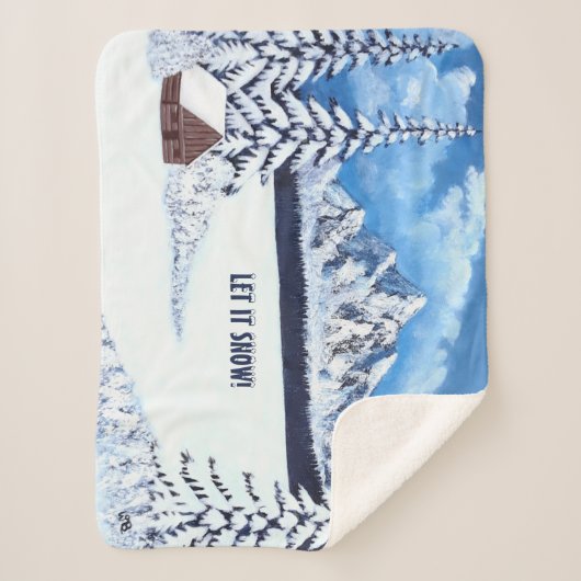 Winterwunder Sherpadecke (Vorderseite)