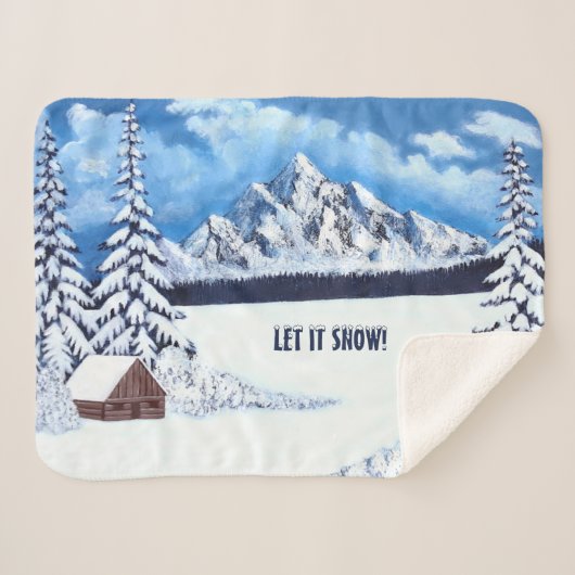 Winterwunder Sherpadecke (Vorderseite (Horizontal))