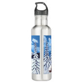 Winterwunder Wasserflasche aus Edelstahl Edelstahlflasche (Rückseite)