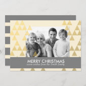 Winterwunder Weihnachts-Fotokarte Feiertagskarte (Vorne/Hinten)